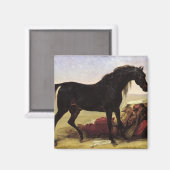 Aimant Un cheval arabe (Recto/Verso)