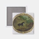 Aimant Un cheval effrayé par un serpent, 1792 (huile sur  (Recto/Verso)