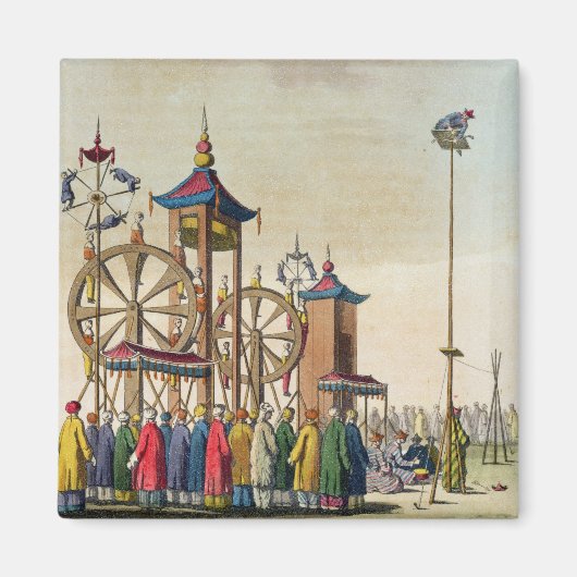 Aimant Un cirque chinois, illustration de 'Le Costume An (Devant)