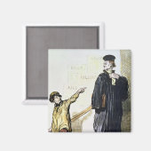 Aimant Un client insatisfait (Recto/Verso)