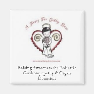 Aimant Un coeur pour Gabby Rose