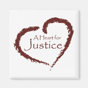 Aimant Un coeur pour l'aimant de justice
