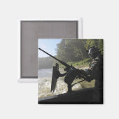 Aimant Un combattant de guerre spéciale (Recto/Verso)