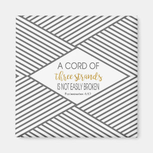 Aimant Un cordon de trois brins n'est pas facilement cass