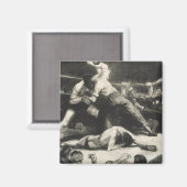 Aimant Un coup d'arrêt - George Bellows - 1921 (Recto/Verso)