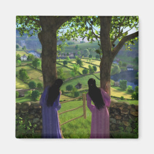 Aimant Un coup d'oeil sur l'aimant des jumeaux