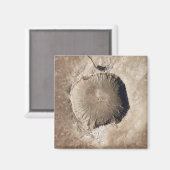 Aimant Un cratère à impact météorologique (Recto/Verso)