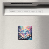 Aimant Un diamant dans l'espace (In Situ (Lave-vaisselle))