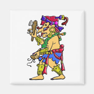 Aimant Un dieu maya de pluie de Chac