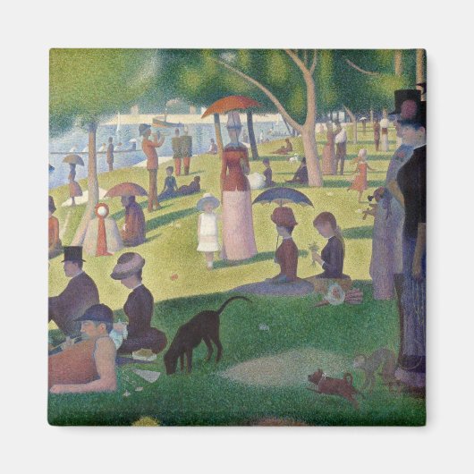 Aimant Un dimanche après-midi sur la Grande Jatte (Devant)