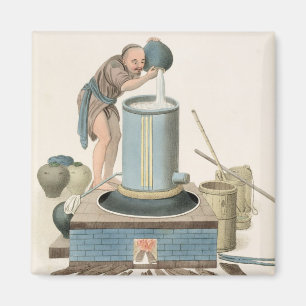 Aimant Un distillateur, plaquent 24 "du costume de la