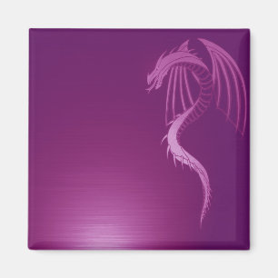 Aimant Un dragon 4 d'ombre