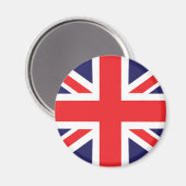 Aimant Un drapeau Union Jack. (Recto/Verso)