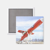 Aimant Un drone BQM-74E Chukar prêt à être lancé (Recto/Verso)