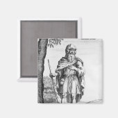 Aimant Un Druide britannique, gravé par van der Gucht, 17 (Recto/Verso)