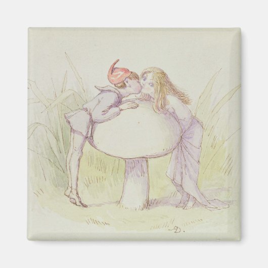 Aimant Un elfe et une fée (Devant)