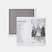 Aimant Un emblème de l'Antichrist (Recto/Verso)