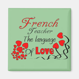 Aimant Un enseignant français donne "La langue de l'amour