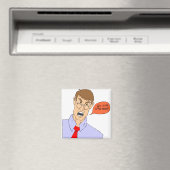 Aimant Un enseignant hurle (In Situ (Lave-vaisselle))