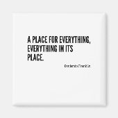 Aimant Un établissement pour tout (Devant)