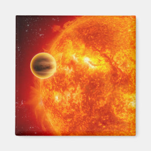 Aimant Un exoplanet gaz-géant