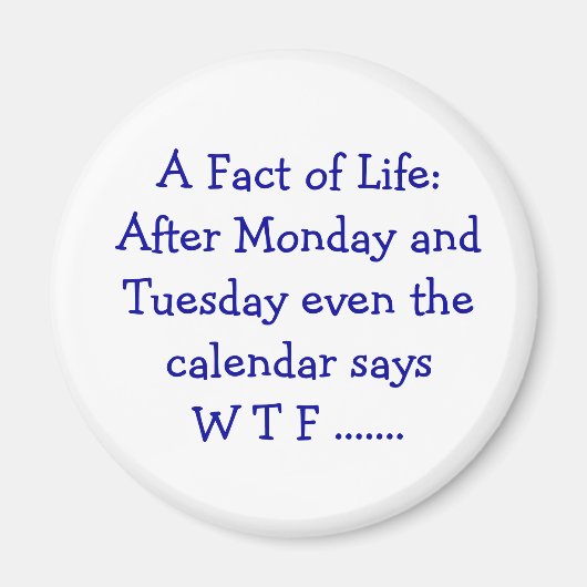 Aimant Un fait de la vie - L'aimant (Devant)