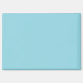 Aimant Un fond bleu clair uni sans éléments distincts- (Recto)