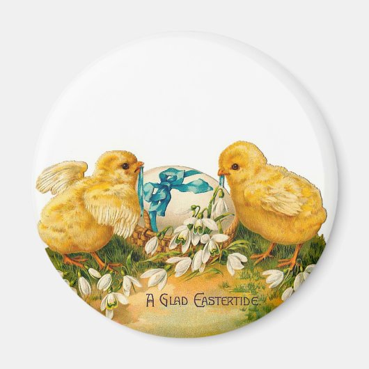 Aimant Un Glace Pâques Vintages (Devant)