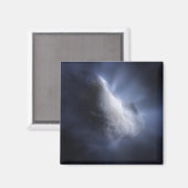 Aimant Un Gros Plan Illustratif Du Temple De La Comète. (Recto/Verso)