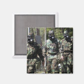 Aimant Un groupe de participants au Défi solaire (Recto/Verso)