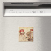 Aimant Un guerrier tlaxcalan (In Situ (Lave-vaisselle))