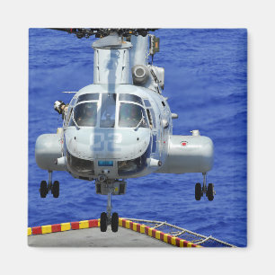 Aimant Un hélicoptère de chevalier de mer de CH-46E
