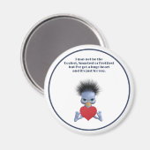 Aimant Un immense coeur juste pour vous La Saint-Valentin (Recto/Verso)