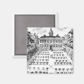 Aimant Un jardin de maison de campagne, de 'The Gentlemen (Recto/Verso)