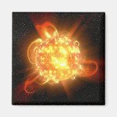 Aimant Un jeune nain rouge (Devant)