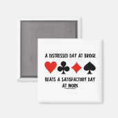 Aimant Un Jour Déchiré À Bridge Battre Un Satisfaisant (Recto/Verso)