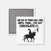 Aimant Un jour mon prince viendra (Recto/Verso)