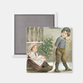 Aimant Un Joyeux Noël pour vous ! (Recto/Verso)