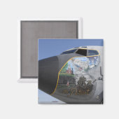 Aimant Un KC-135 Stratotankeraffichant un nez patriotique (Recto/Verso)
