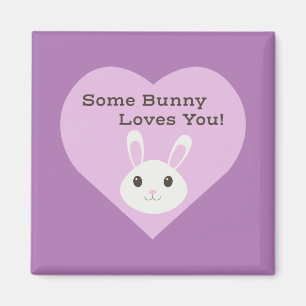 Aimant Un Lapin T'Aime