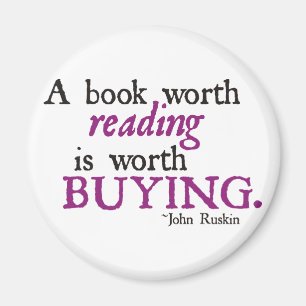 Aimant Un livre intéressant lire vaut l'achat