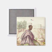 Aimant Un Marabout sénégalais (Recto/Verso)