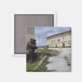 Aimant Un Marine assure la sécurité (Recto/Verso)