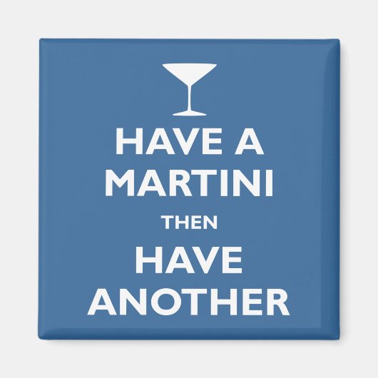 Aimant Un Martini (Devant)