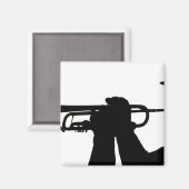 Aimant Un membre de service joue une chanson (Recto/Verso)