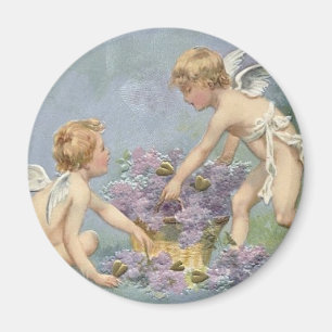 Aimant Un message valentin