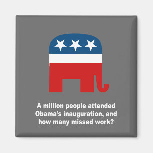 Aimant Un million de personnes ont assisté à l'investitur