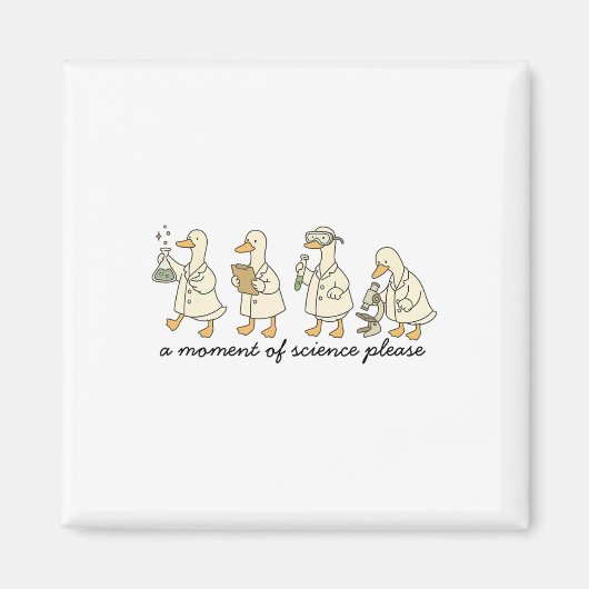 Aimant Un Moment De Science S'il Vous Plaît Professeur De (Devant)