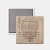 Aimant Un Moment Peut Changer Votre Citation De Bouddhism (Recto/Verso)