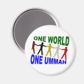 Aimant Un monde Oummah (Recto/Verso)